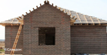 Строительство домов с кирпичом Вышневолоцкая керамика Графит лава 1НФ