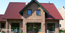 Частный дом с облицовкой плиткой Westerwaelder Klinker MONTANA WK75 Gelderland