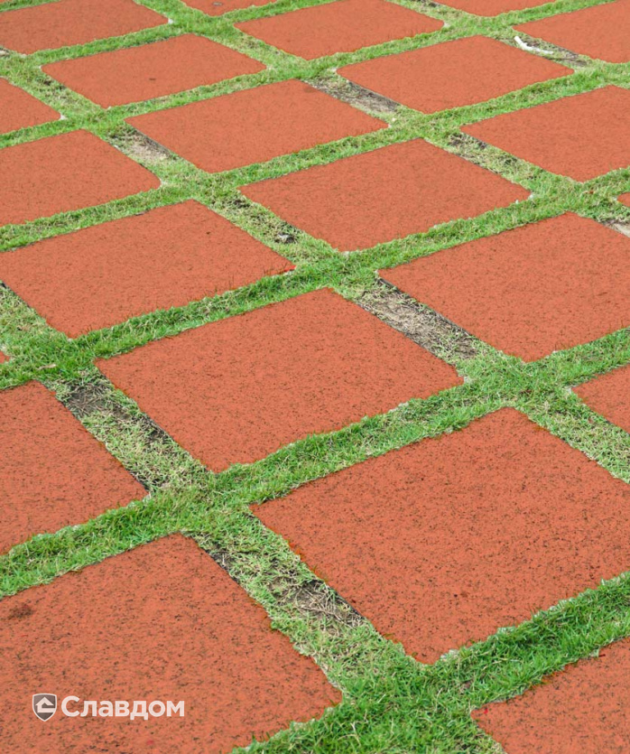 Дорожка с применением брусчатки Lode Janka 40.101420L