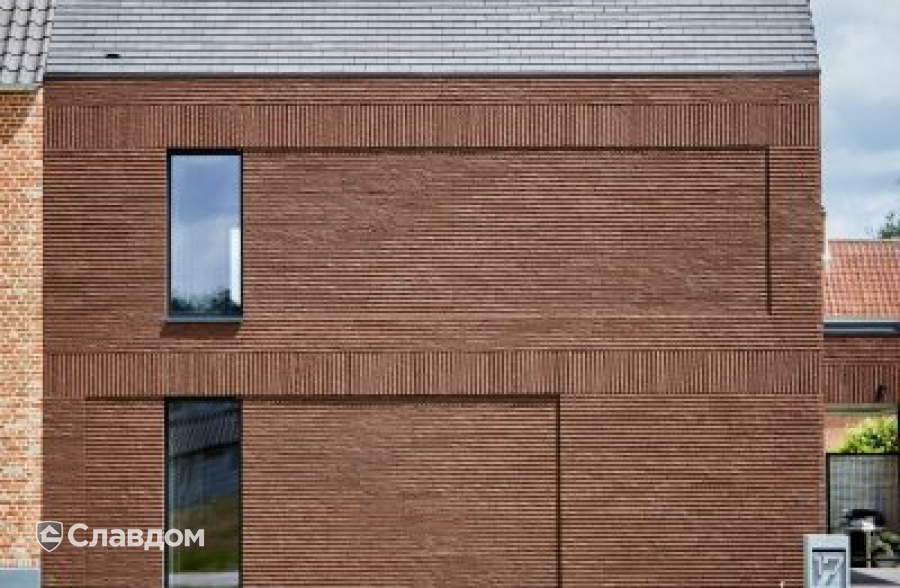 Частный дом в Арендонке с облицовкой кирпичом Terca Cassia Bruin