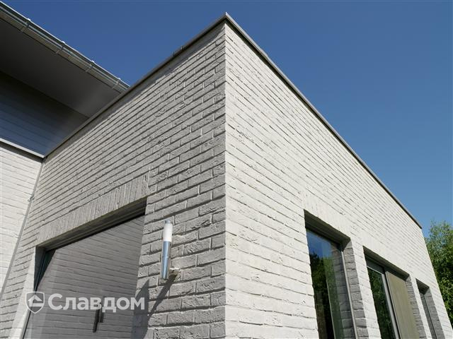Частный коттедж с облицовкой кирпичом Terca Agora Zilvergrijs