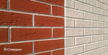 Жилой дом с применением керамического кирпича BRAER красный риф