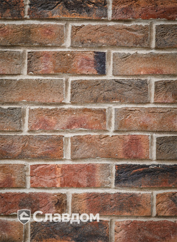 Частный дом с облицовкой кирпичом Terca Kashtan