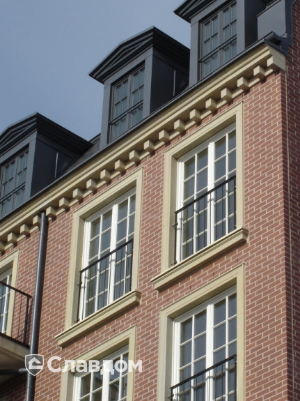 Жилой комплекс с облицовкой кирпичом Terca B1