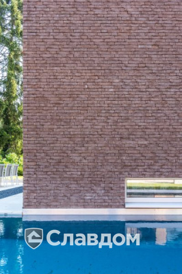 Вилла с облицовкой кирпичом Terca Iluzo Bruin