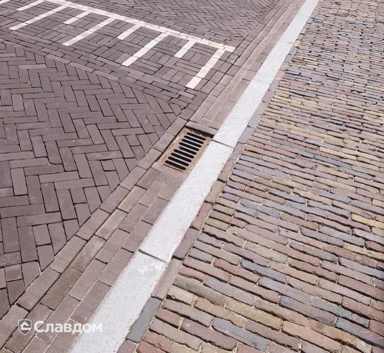 Улица в Зютфене с применением брусчатки Penter Mastiek DF