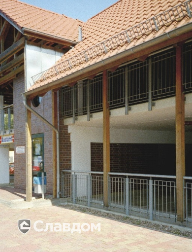 Парковка с облицовкой кирпичом Terca Calau