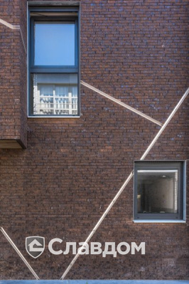 Жилой дом в Виллебруке с облицовкой кирпичом Terca Marono Bruin Extra E1