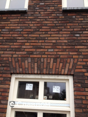 Частный дом с облицовкой кирпичом ENGELS HANDFORM Fogo