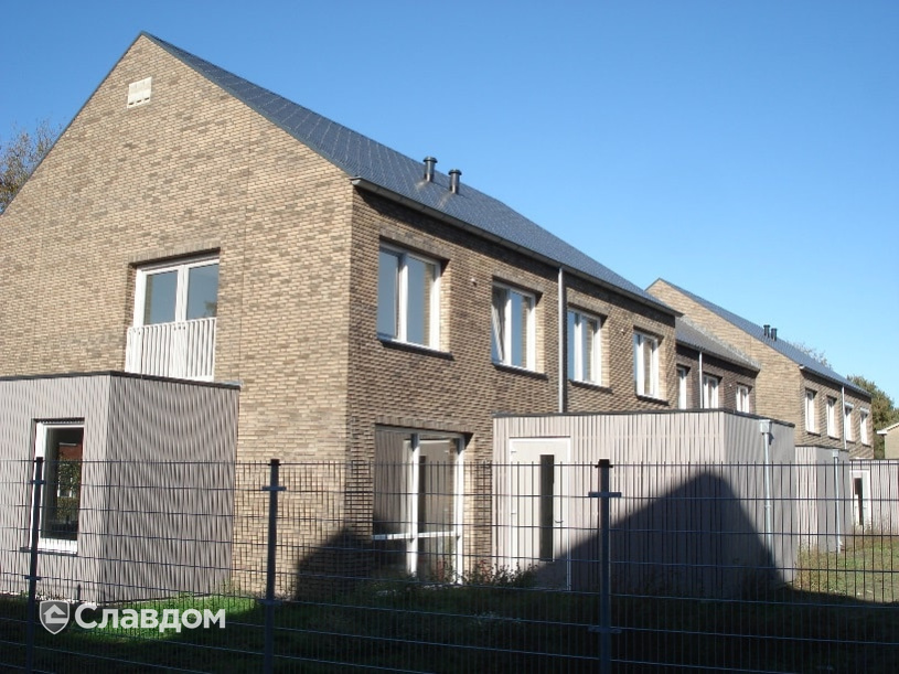 Жилой комплекс с облицовкой кирпичом Terca Hoornbloem