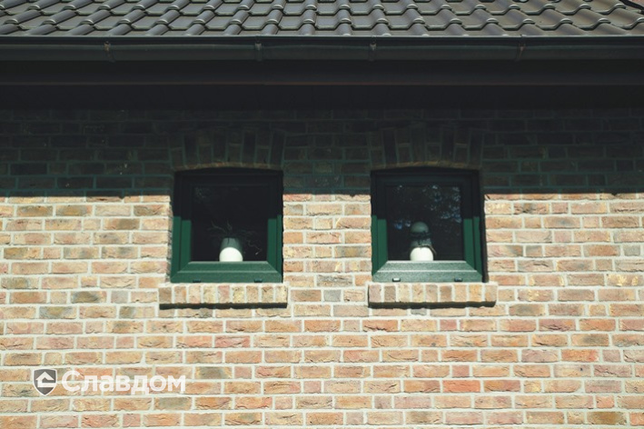 Коттеджный поселок с облицовкой кирпичом Terca Veldbrand Exterieur