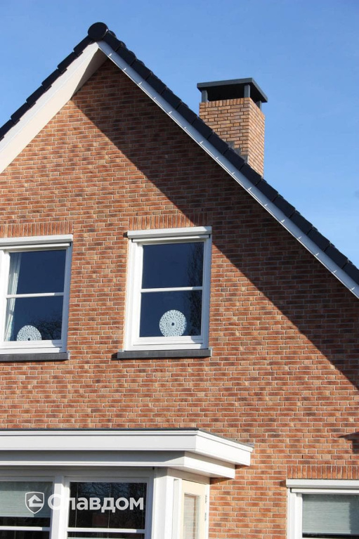 Частный дом с облицовкой кирпичом Terca Veldbrons