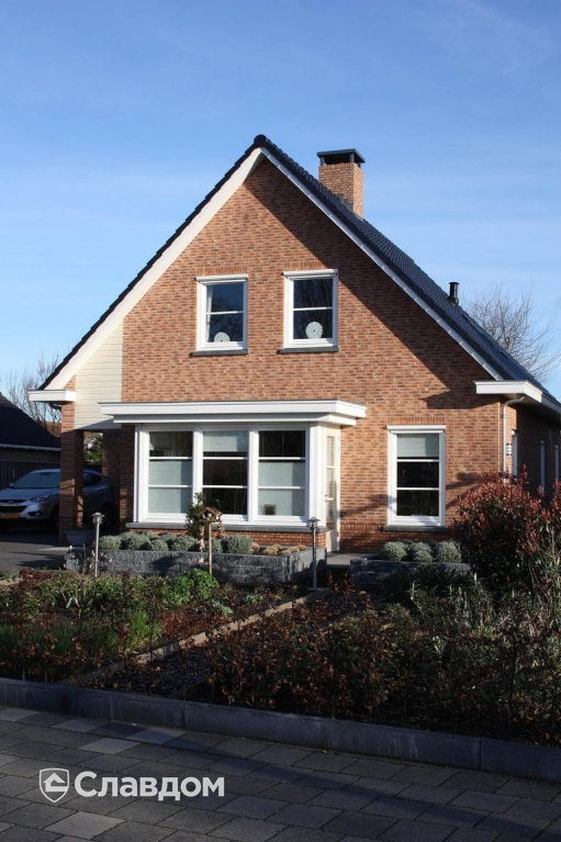 Частный дом с облицовкой кирпичом Terca Veldbrons