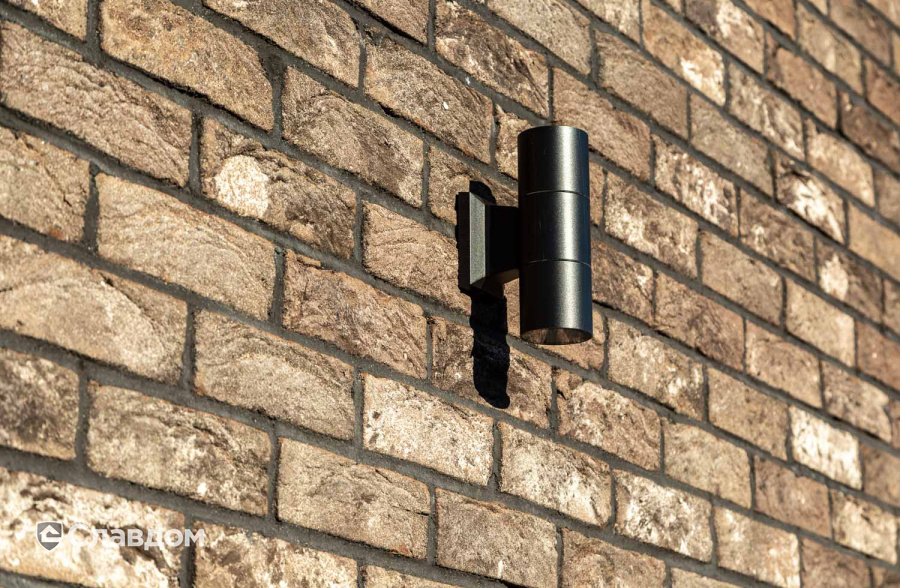 Частный дом с облицовкой из кирпича Тандем Данилово