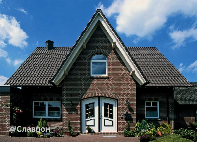 Коттедж с облицовкой кирпичом Terca B5