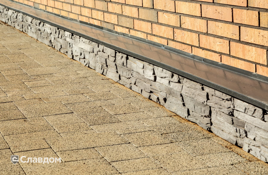 Частный дом с облицовкой кирпичом ModFormat Халден