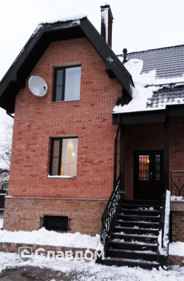 Частный коттедж из облицовочного кирпича Terca Kersebloesem