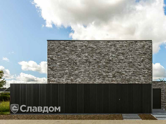 Энергоэффективный дом с облицовкой кирпичом Terca Metropolis Vesta