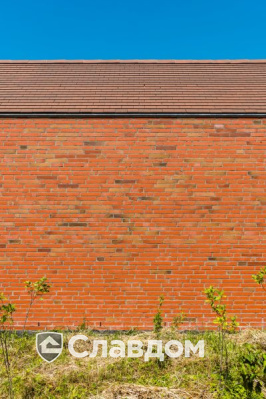 Частный дом с облицовкой кирпичом Terca Linneaus Robinia