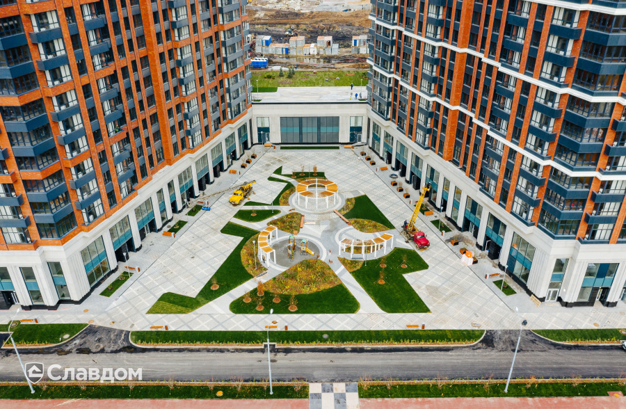 ЖК "Сердце столицы" в г. Москва с облицовкой фасадной плиткой Stroeher