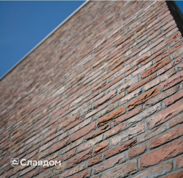 Частный дом в Лимбурге с облицовкой кирпичом Terca Paarsblauw