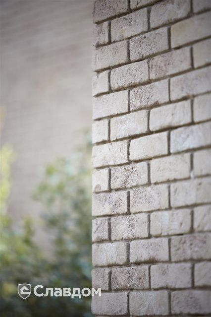 Двухэтажный частный дом с облицовкой кирпичом Terca Prata Genuanceerd