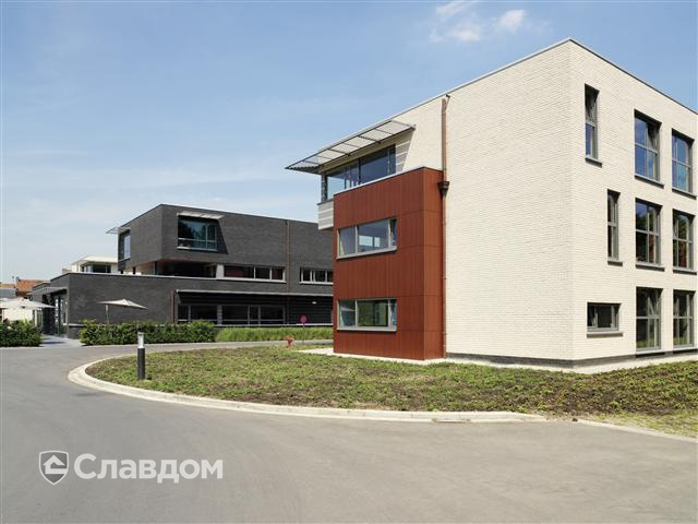 Малоэтажный жилой комплекс с облицовкой кирпичом Terca Agora Superwit
