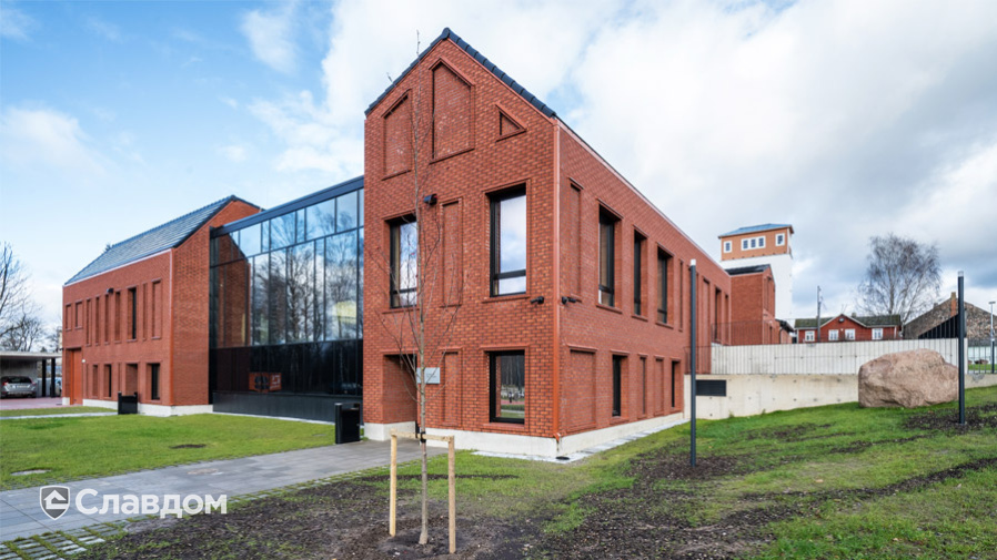 Оздоровительный центр с облицовкой кирпичом Terca Stockholm