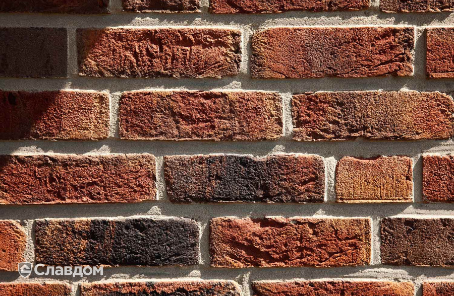 Частный дом с облицовкой кирпичом ручной формовки MUHR Nr 13 Friesland