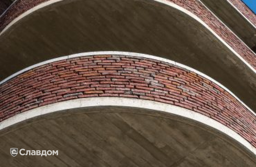 Жилой комплекс в Баттеле с облицовкой кирпичом Terca Paarsblauw