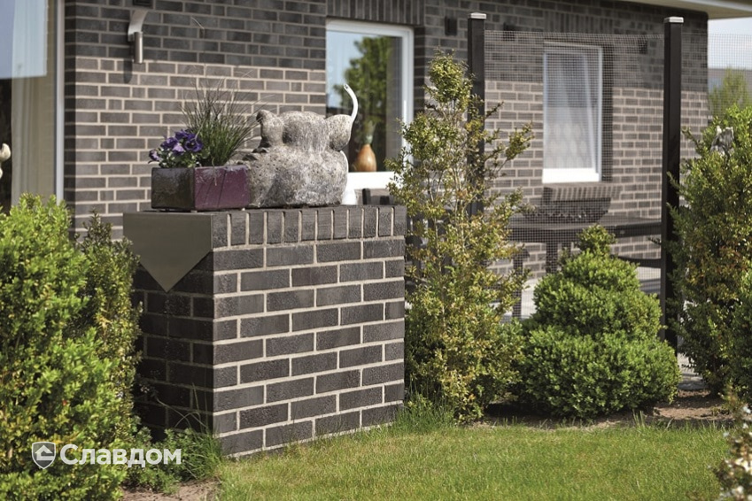 Жилой дом с облицовкой кирпичом Terca Frankfurt