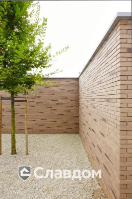 Частный дом в Тессендерло с облицовкой кирпичом Terca Linnaeus Salix