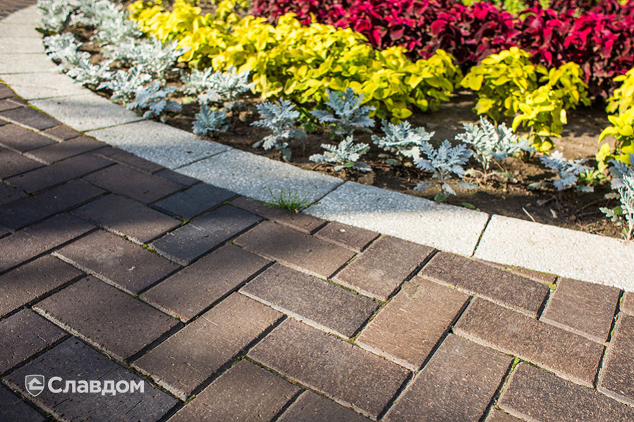 Гончаровский парк в Москве с применением клинкерной брусчатки Penter Titan braun-anthrazit