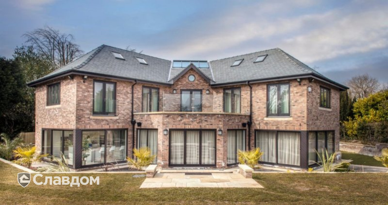 Частный дом в Манчестере с облицовкой кирпичом Terca Kempley Antique