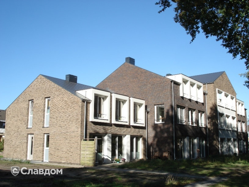 Жилой комплекс с облицовкой кирпичом Terca Hoornbloem