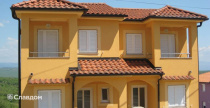 Частный дом с черепицей TONDACH Венера 19-антик ангоб