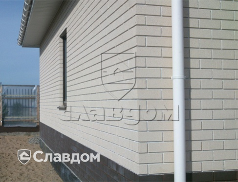 Коттедж с использованием керамической черепицы BRAAS