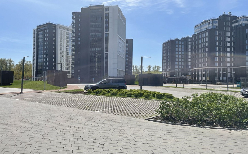 Плитка тротуарная Старый город Б.1.Фсм.8 стандарт гладкий серый, комплект 3 шт, толщина 80 мм