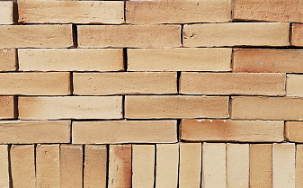 Кирпич клинкерный Muhr 06 S Hellbraun-bunt Spezial Wasserstrich, 240*52*52 мм