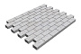 Плитка тротуарная SteinRus Прямоугольник Б.6.П.6 Backwash Эльтон, 200*100*60 мм