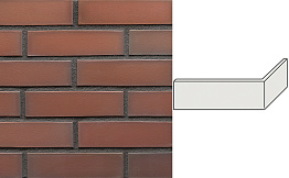 Клинкерная плитка угловая King Klinker Dream House 20 Tibetan flame RF10, 250*65*120*10 мм