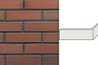 Клинкерная плитка угловая King Klinker Dream House 20 Tibetan flame RF10, 250*65*120*10 мм