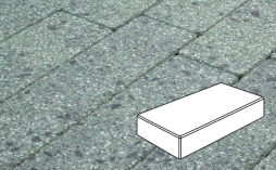 Плитка тротуарная Готика, Granite FINERRO, Картано Гранде В.3.П.8, Порфир, 300*200*80 мм