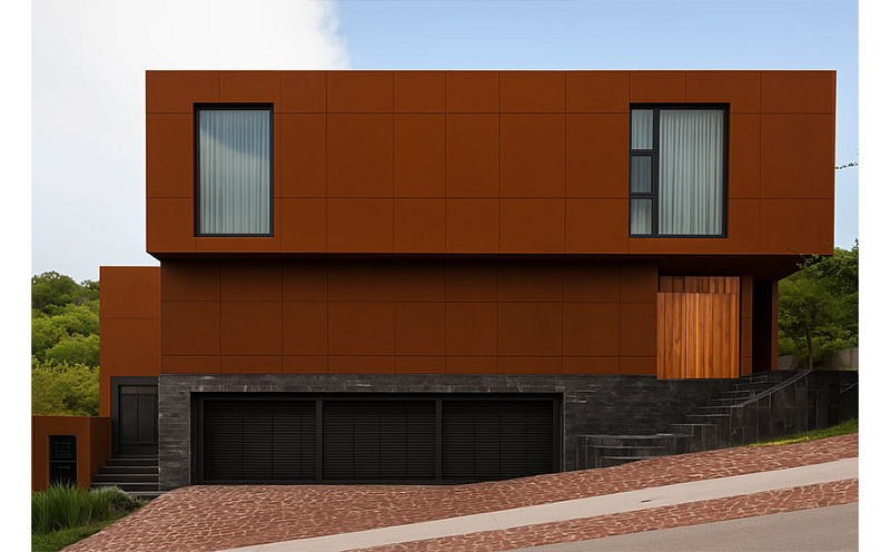 HPL-панель PoliLam Colors Brick LA, 3050*1220*8 мм