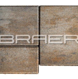 Плитка тротуарная BRAER Старый город Венусбергер Color Mix Песчаник