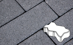 Плитка тротуарная Готика Granite FERRO, Зигзаг/Волна Б.2.Ф.6, Исетский 222*109,5*60 мм