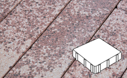Плитка тротуарная Готика, City Granite FINERRO, Квадрат В.3.К.10, Сансет, 300*300*100 мм