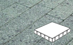 Плитка тротуарная Готика, City Granite FINERRO, Квадрат В.4.К.10, Порфир, 400*400*100 мм