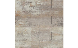 Плитка тротуарная SteinRus Гранада Б.7.П.8, Native, ColorMix Берилл, 600*200*80 мм