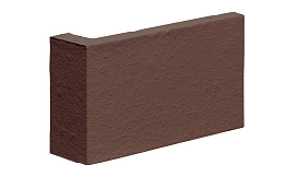 Клинкерная плитка угловая остроугольная King Klinker Dream House 03 Natural brown, 35*65*120*10 мм